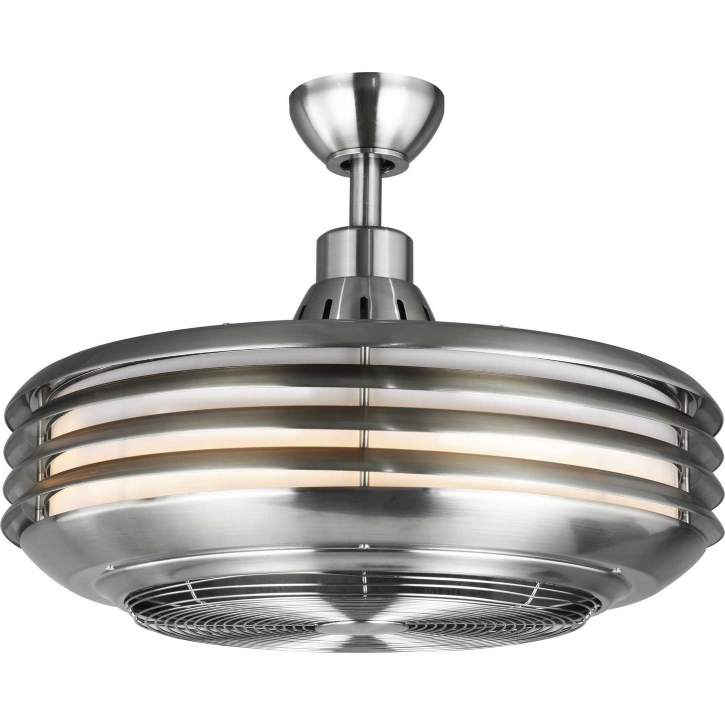 Progress Lighting - P2594-0930K - 24" Ceiling Fan - Sanford - Brushed Nickel