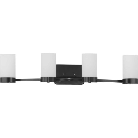 Progress Lighting - P300023-031 - Four Light Bath - Elevate - Black