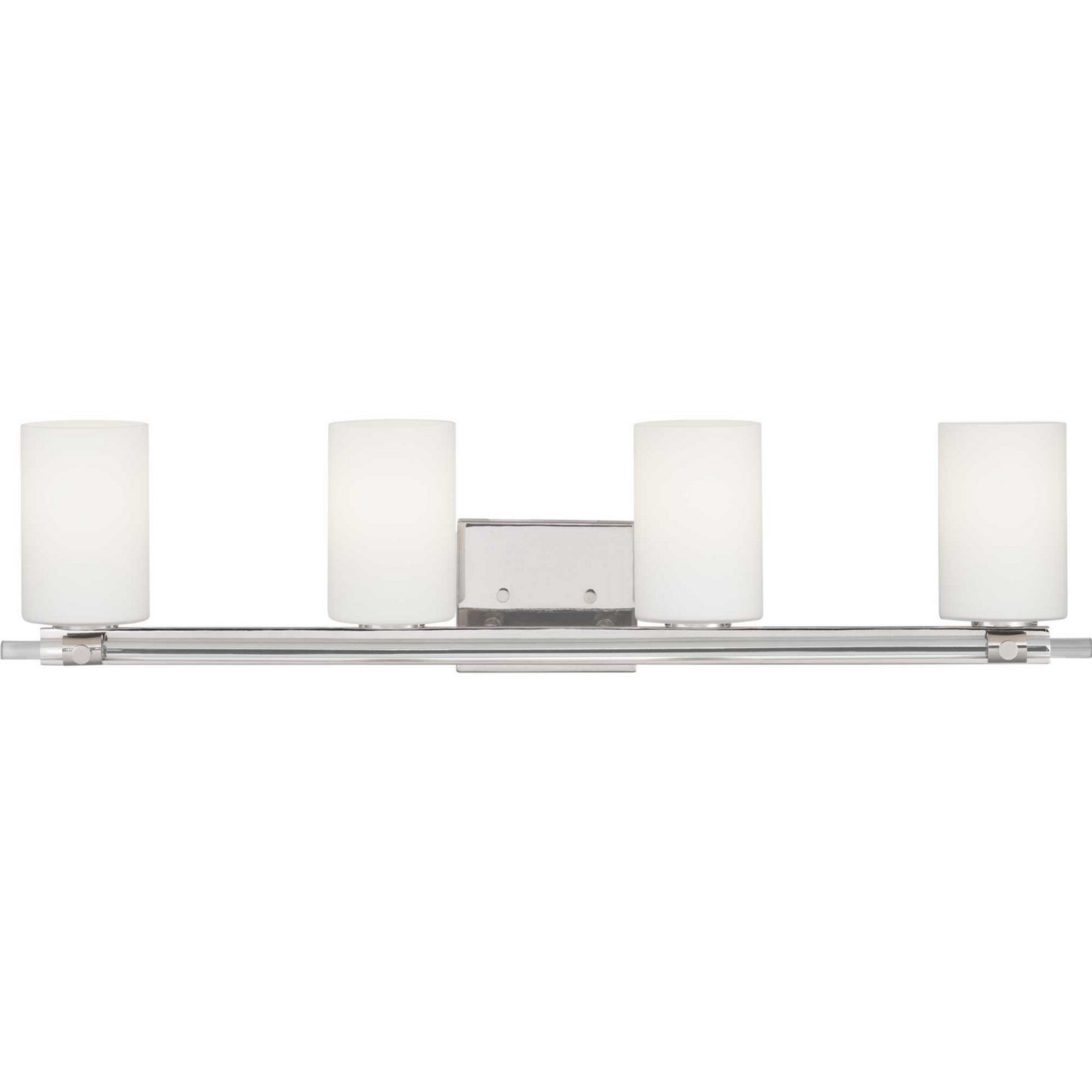 Lisbon Four Light Bath in Polished Nickel