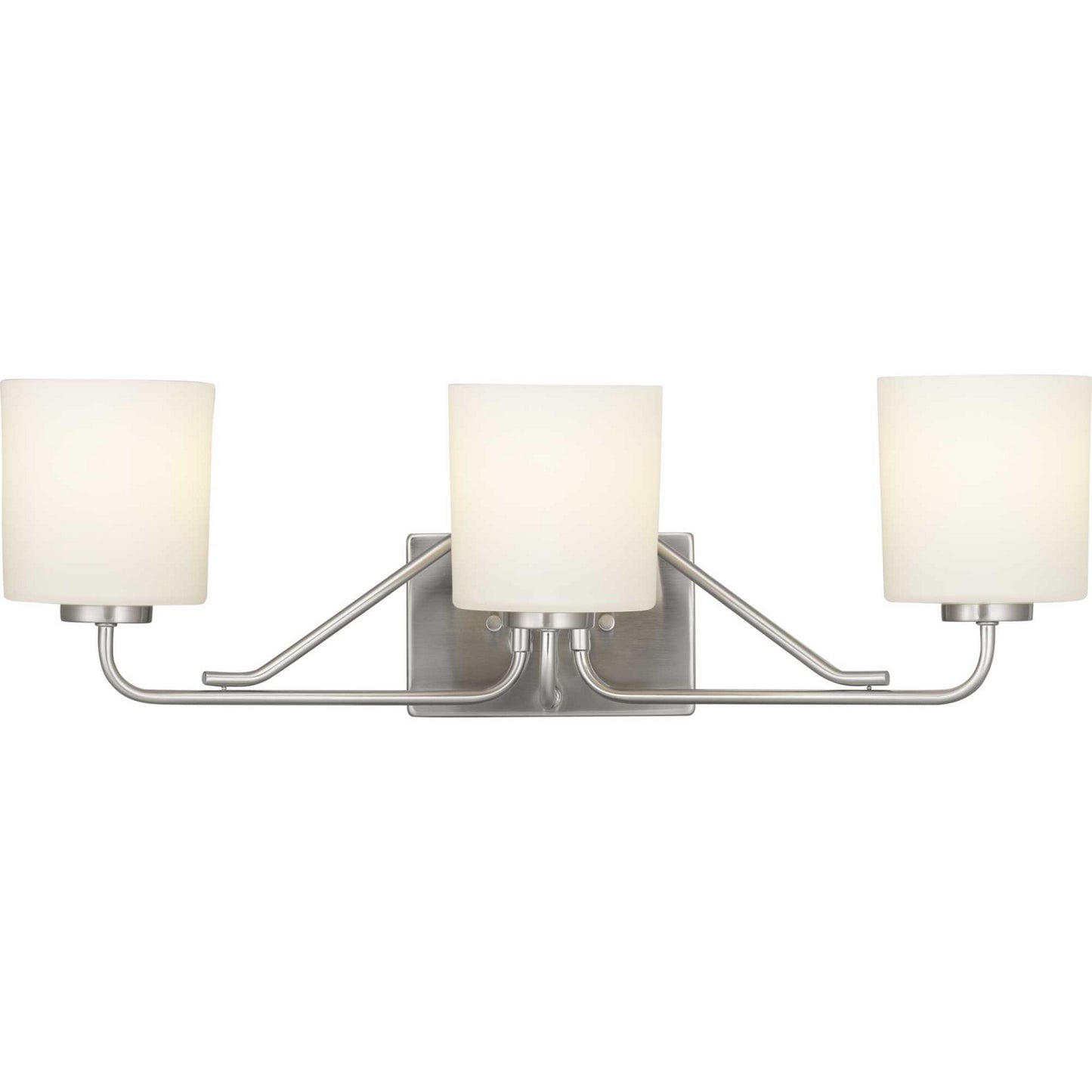 Tobin Three Light Bath in Brushed Nickel