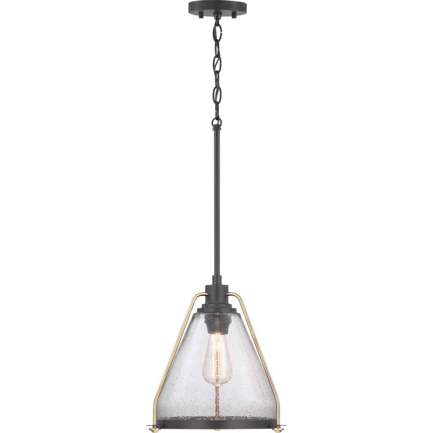 Range One Light Pendant in Antique Bronze