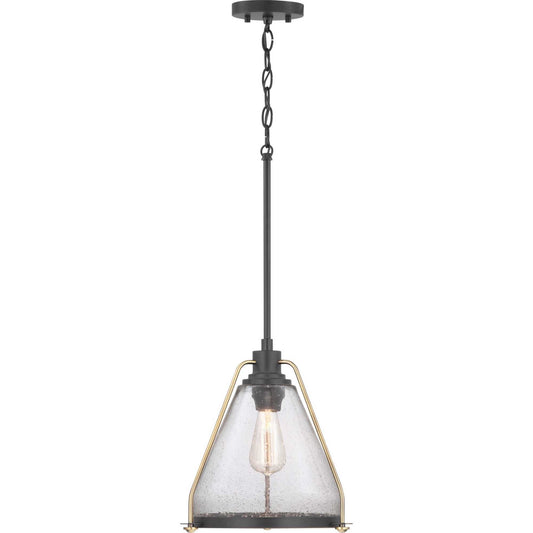 Range One Light Pendant in Antique Bronze