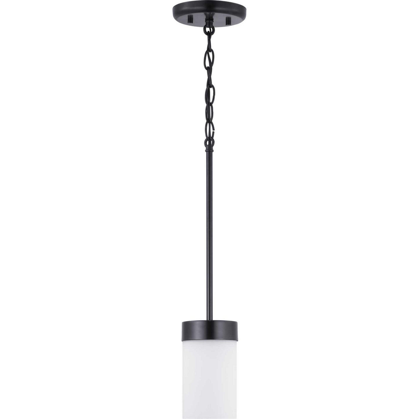 Elevate One Light Mini-Pendant in Black