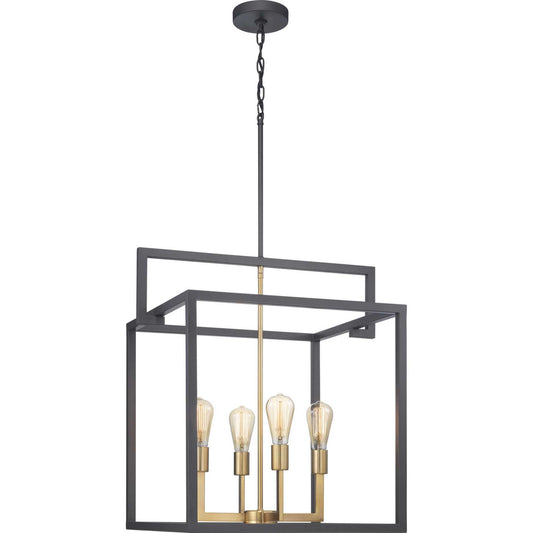 Blakely Four Light Pendant in Graphite