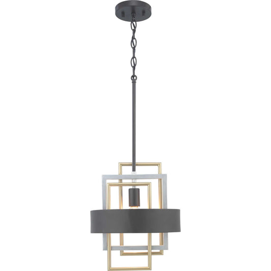 Adagio One Light Mini-Pendant in Black