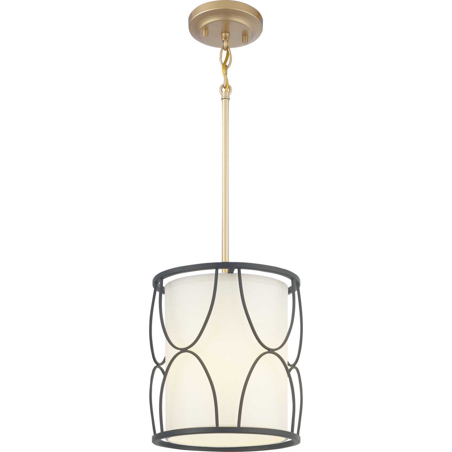 Landree One Light Mini-Pendant in Black