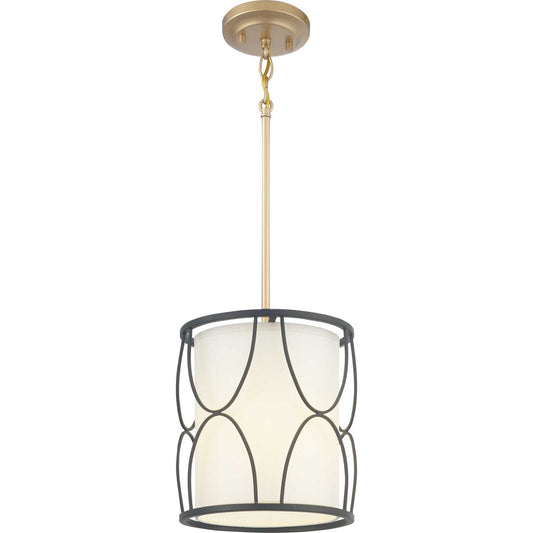Landree One Light Mini-Pendant in Black