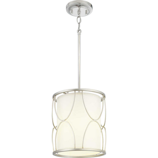 Landree One Light Mini-Pendant in Silver Ridge