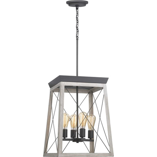 Briarwood Four Light Foyer Pendant in Graphite