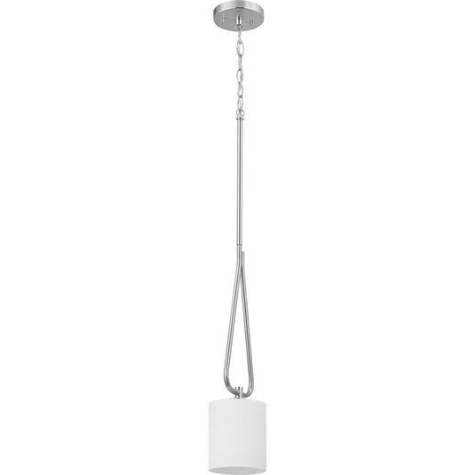 Tobin One Light Mini-Pendant in Brushed Nickel