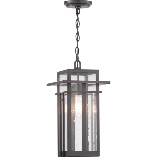 Boxwood One Light Hanging Lantern in Antique Bronze