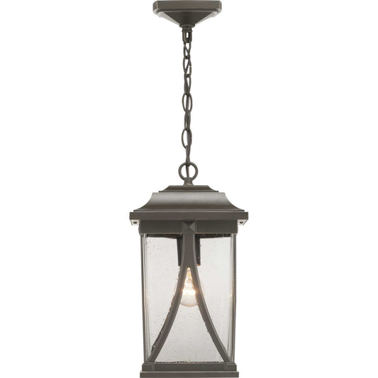 Abbott One Light Hanging Lantern in Antique Bronze