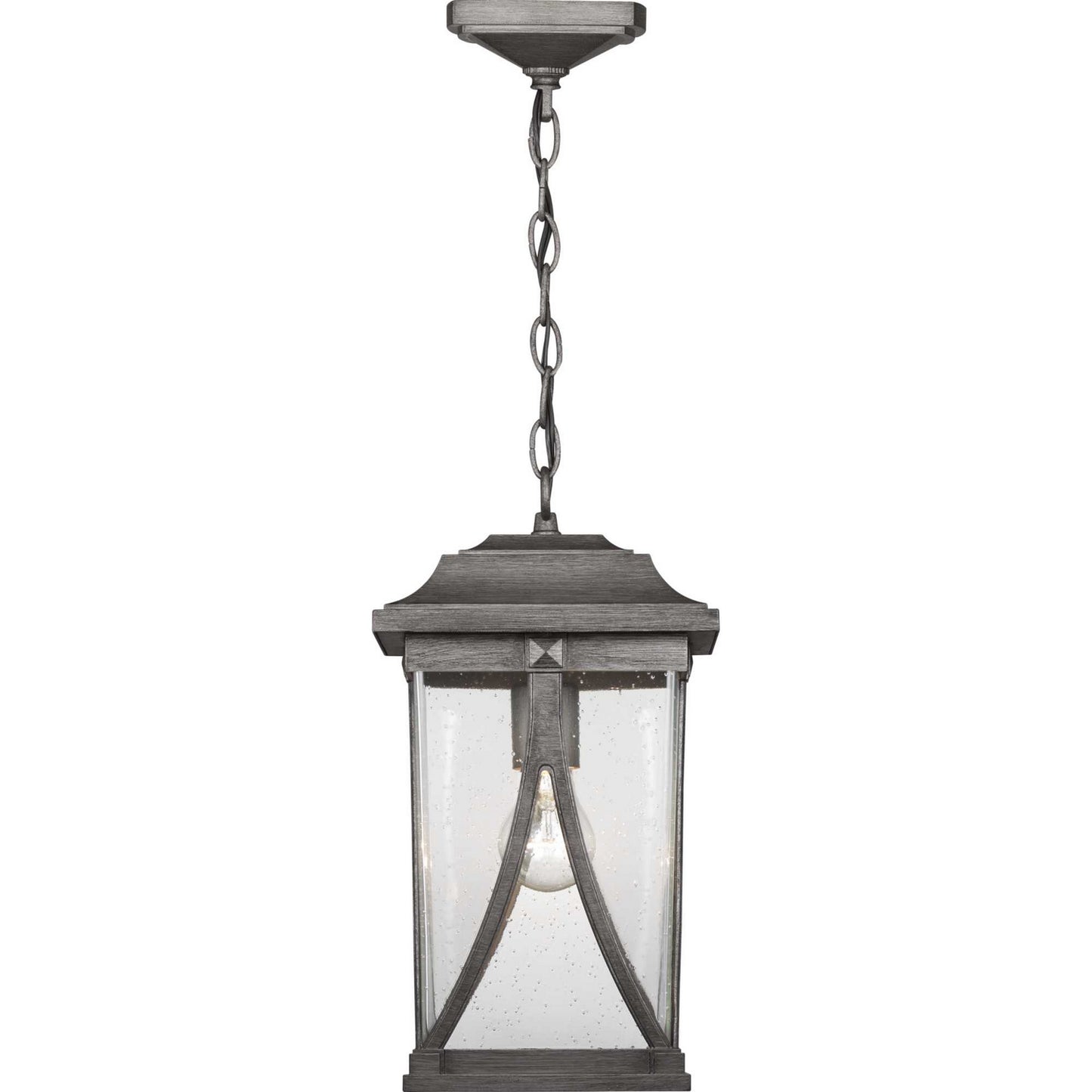 Abbott One Light Hanging Lantern in Antique Pewter