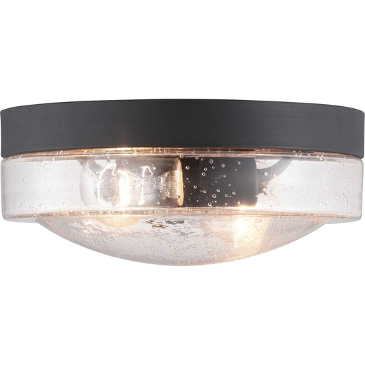 Weldon Two Light Flush Mount in Black