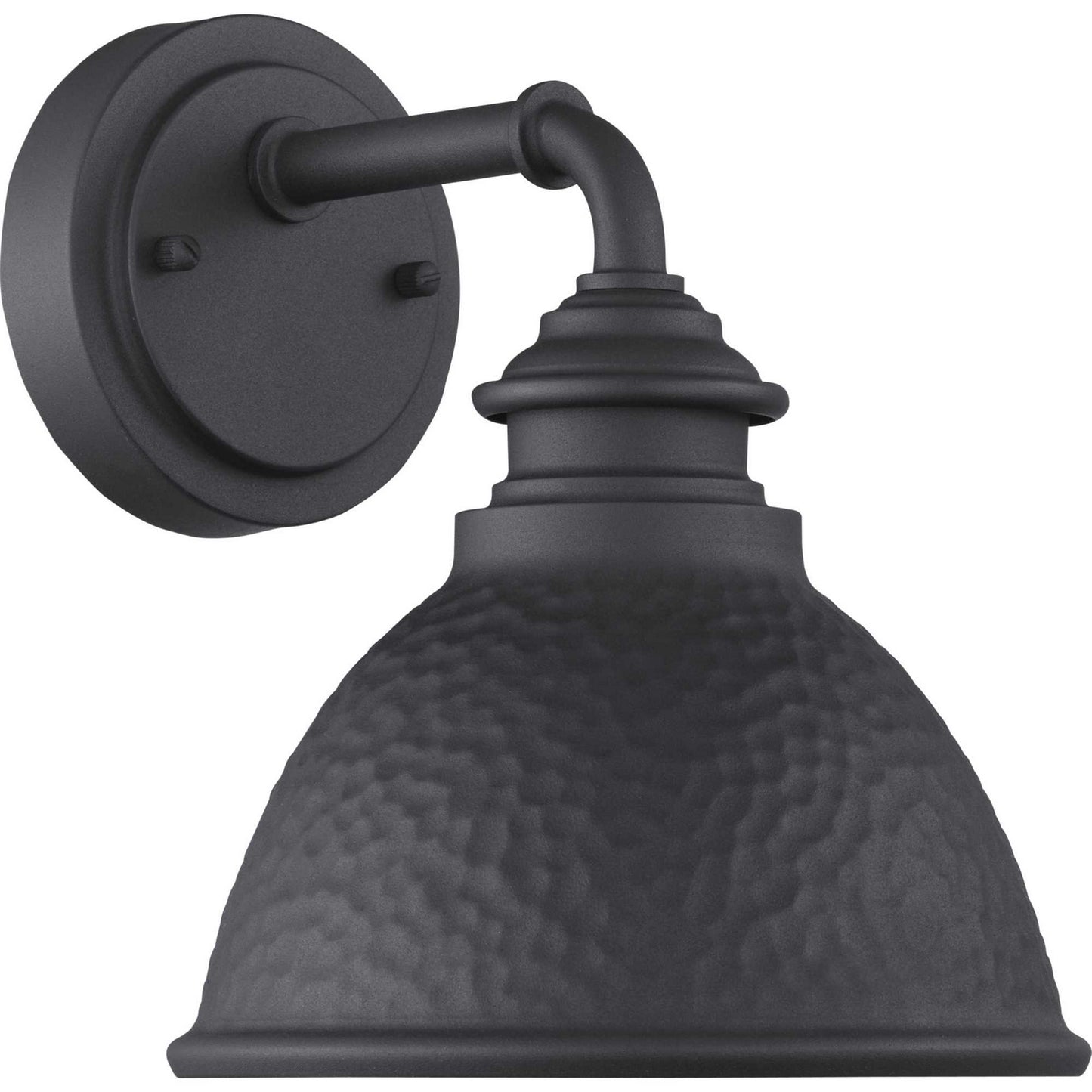 Englewood One Light Wall Lantern in Black