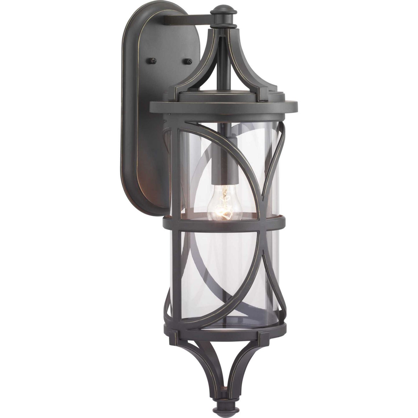Morrison One Light Wall Lantern in Antique Bronze