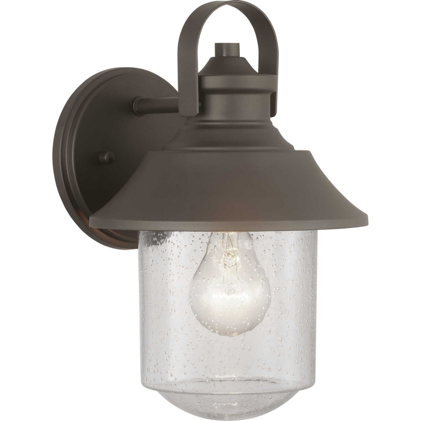 Weldon One Light Wall Lantern in Architectural Bronze