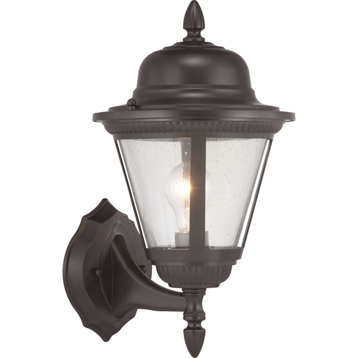 Westport One Light Wall Lantern in Antique Bronze
