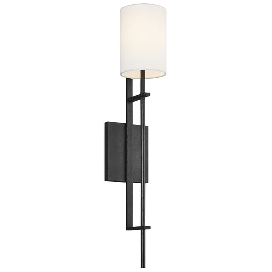 Ansley One Light Wall Sconce in Aged Iron