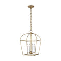 Stonington Four Light Lantern in Antique Gild