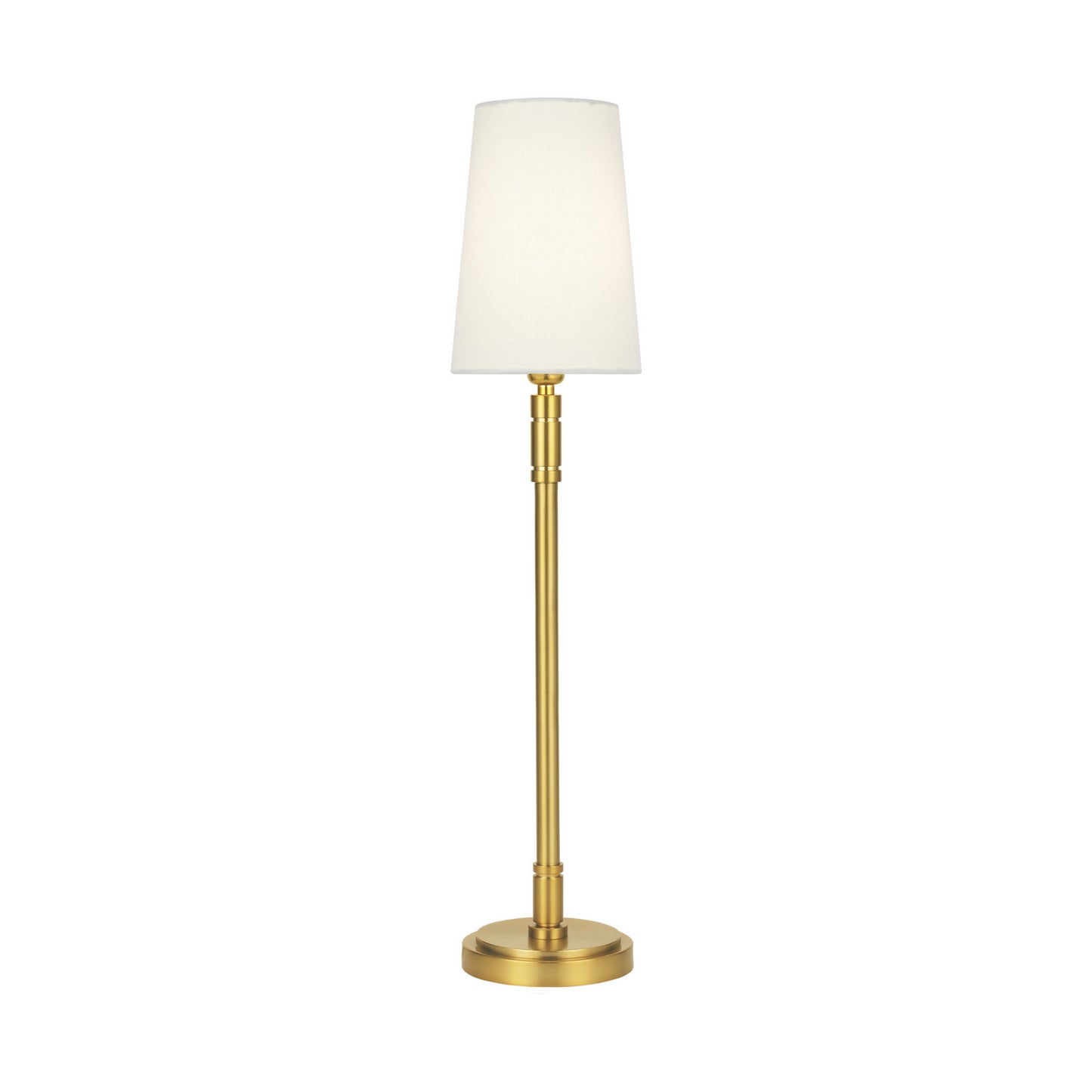 Beckham Classic One Light Table Lamp in Burnished Brass