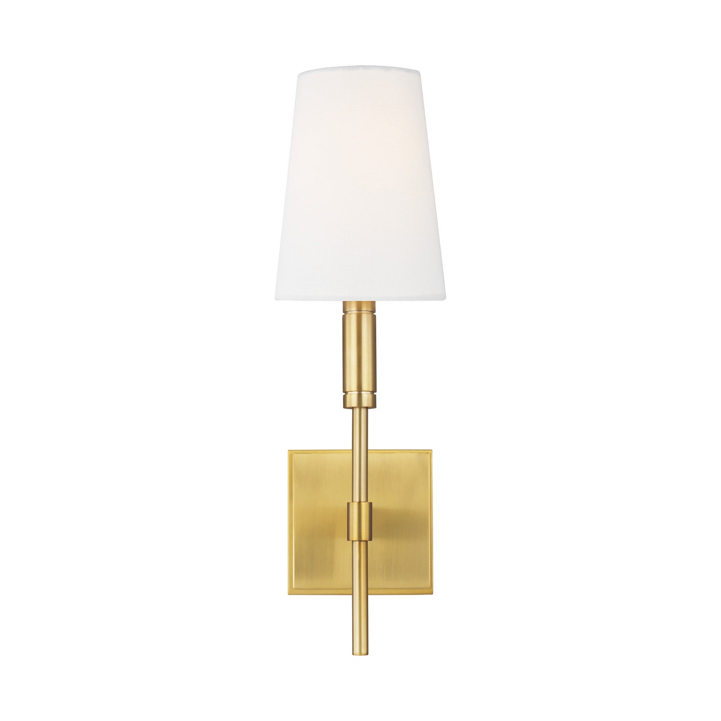 Beckham Classic One Light Wall Sconce in Burnished Brass