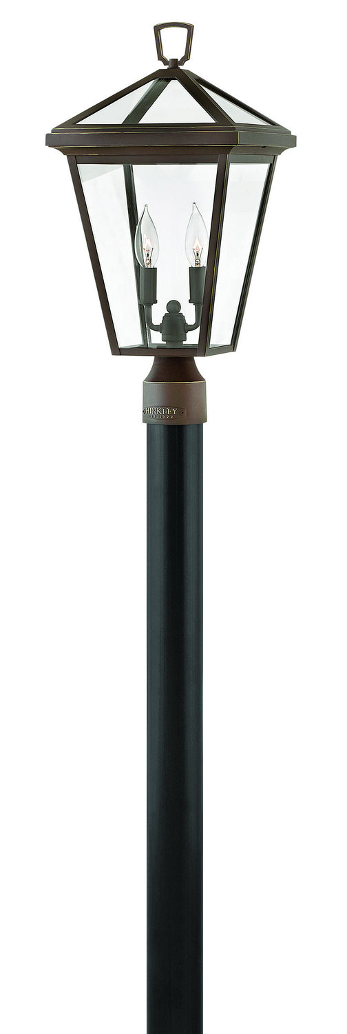 Alford Place LED Post Top or Pier Mount Lantern in Oil Rubbed Bronze