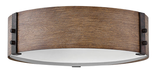 Sawyer LED Flush Mount in Sequoia