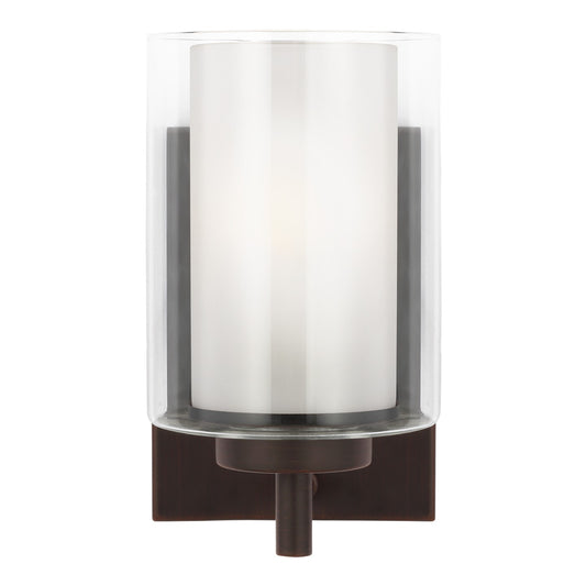Elmwood Park One Light Wall / Bath Sconce in Bronze