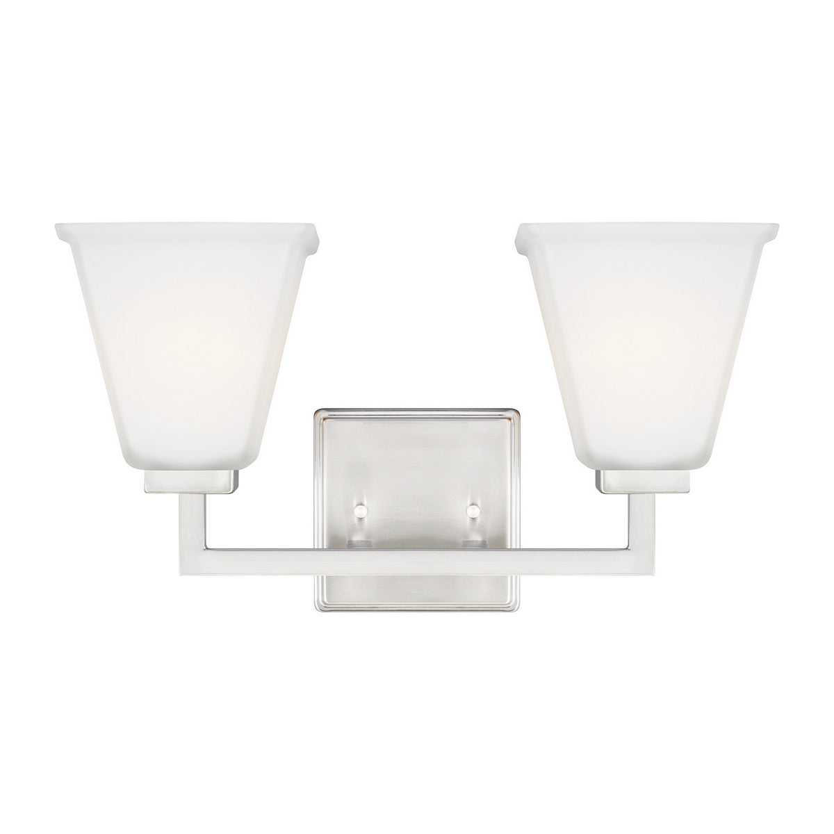 Generation Lighting - 4413702EN3-962 - Two Light Wall / Bath - Ellis Harper - Brushed Nickel