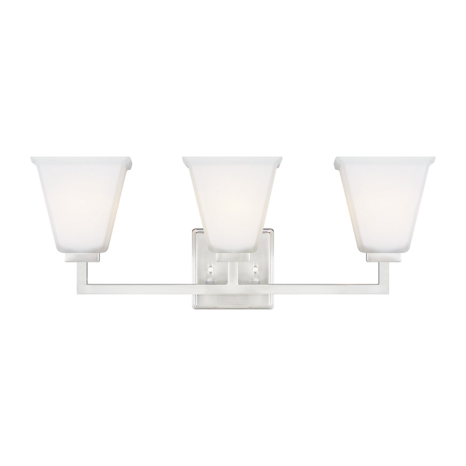 Generation Lighting - 4413703EN3-962 - Three Light Wall / Bath - Ellis Harper - Brushed Nickel