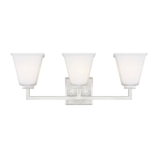 Generation Lighting - 4413703EN3-962 - Three Light Wall / Bath - Ellis Harper - Brushed Nickel