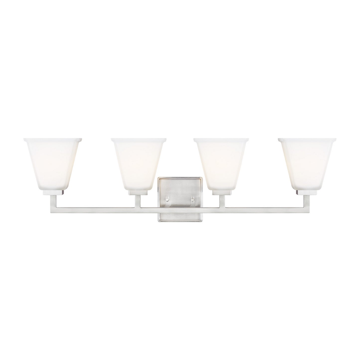 Generation Lighting - 4413704-962 - Four Light Wall / Bath - Ellis Harper - Brushed Nickel