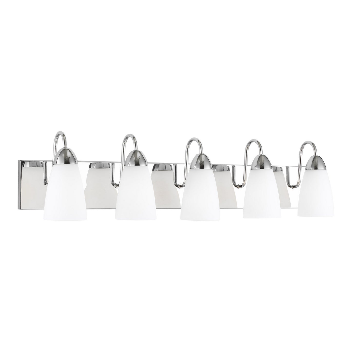 Generation Lighting - 4420205-05 - Five Light Wall / Bath - Seville - Chrome
