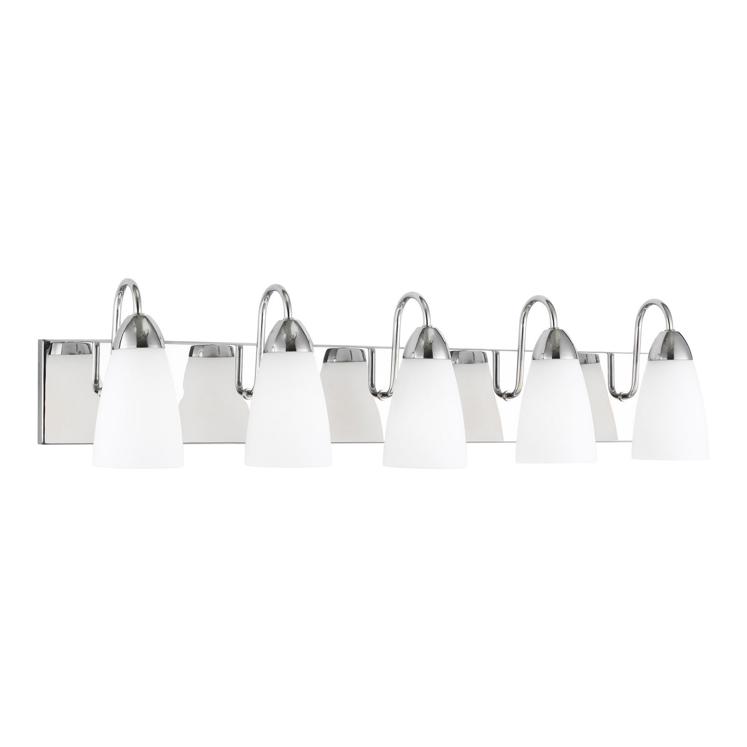 Generation Lighting - 4420205-05 - Five Light Wall / Bath - Seville - Chrome