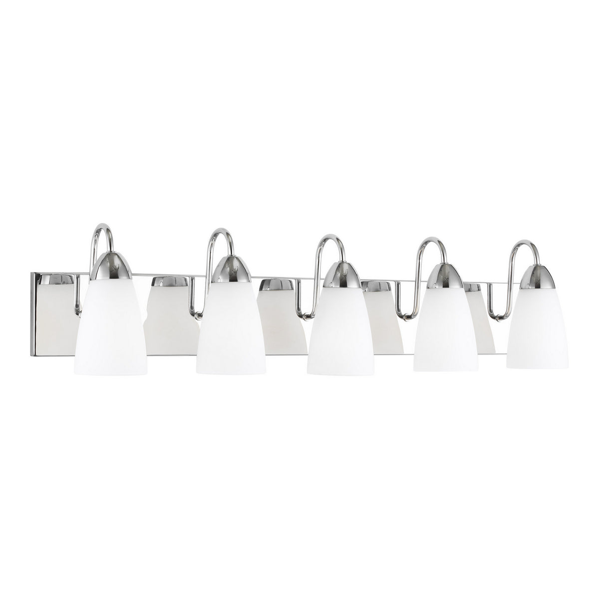 Generation Lighting - 4420205-05 - Five Light Wall / Bath - Seville - Chrome
