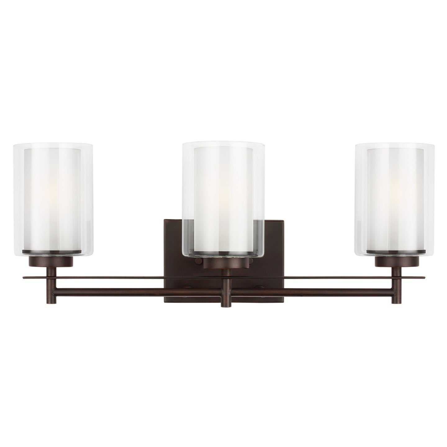 Elmwood Park Three Light Wall / Bath in Bronze
