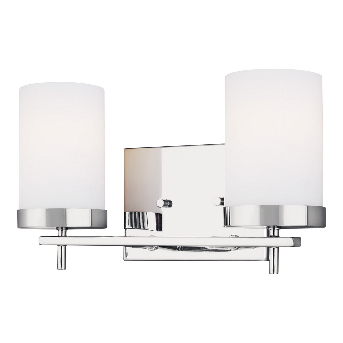 Zire Two Light Wall / Bath in Chrome