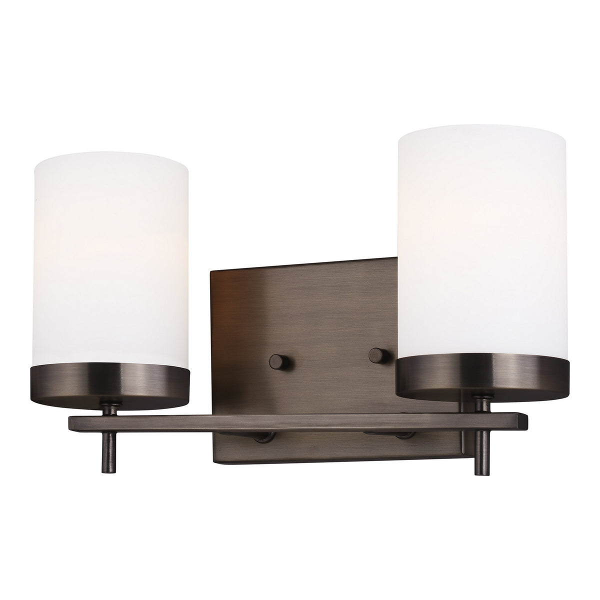 Zire Two Light Wall / Bath in Brushed Oil Rubbed Bronze