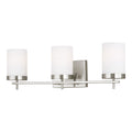 Zire Three Light Wall / Bath in Brushed Nickel