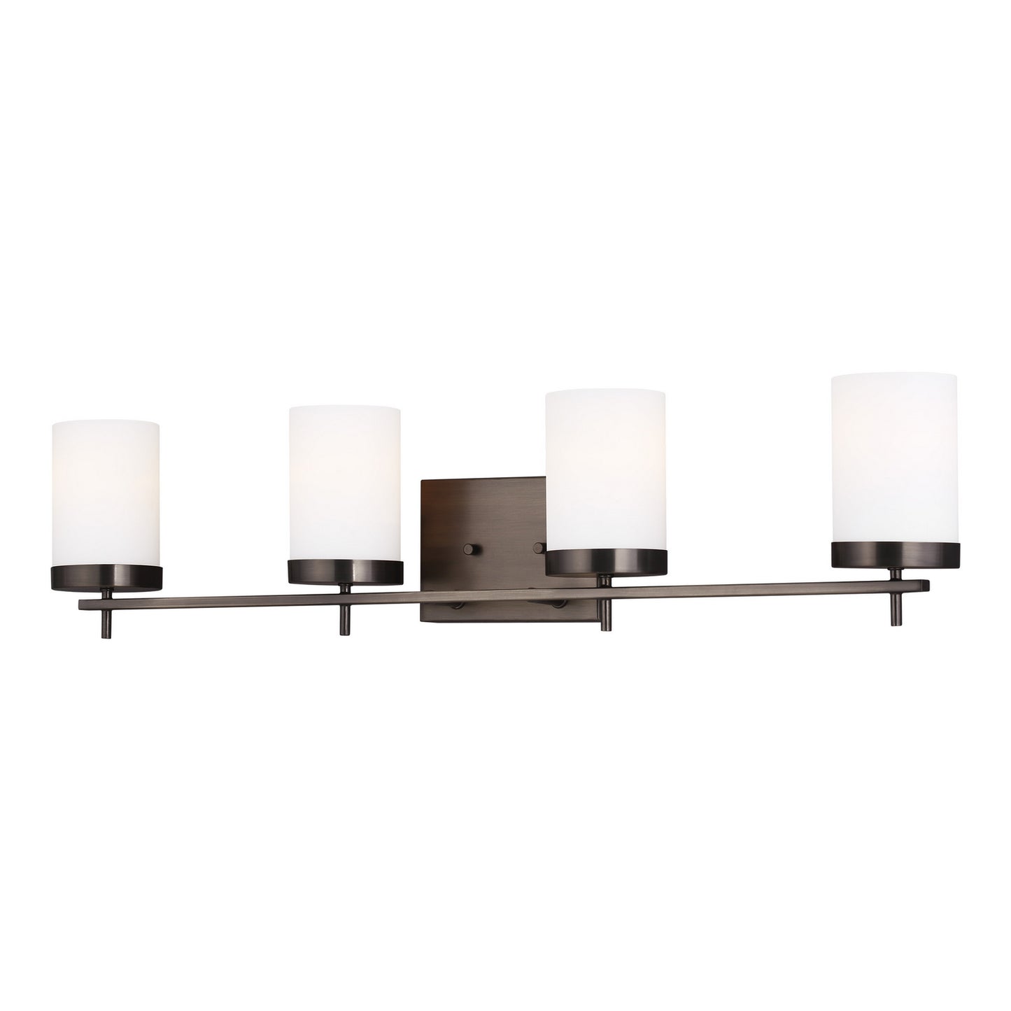 Zire Four Light Wall / Bath in Brushed Oil Rubbed Bronze