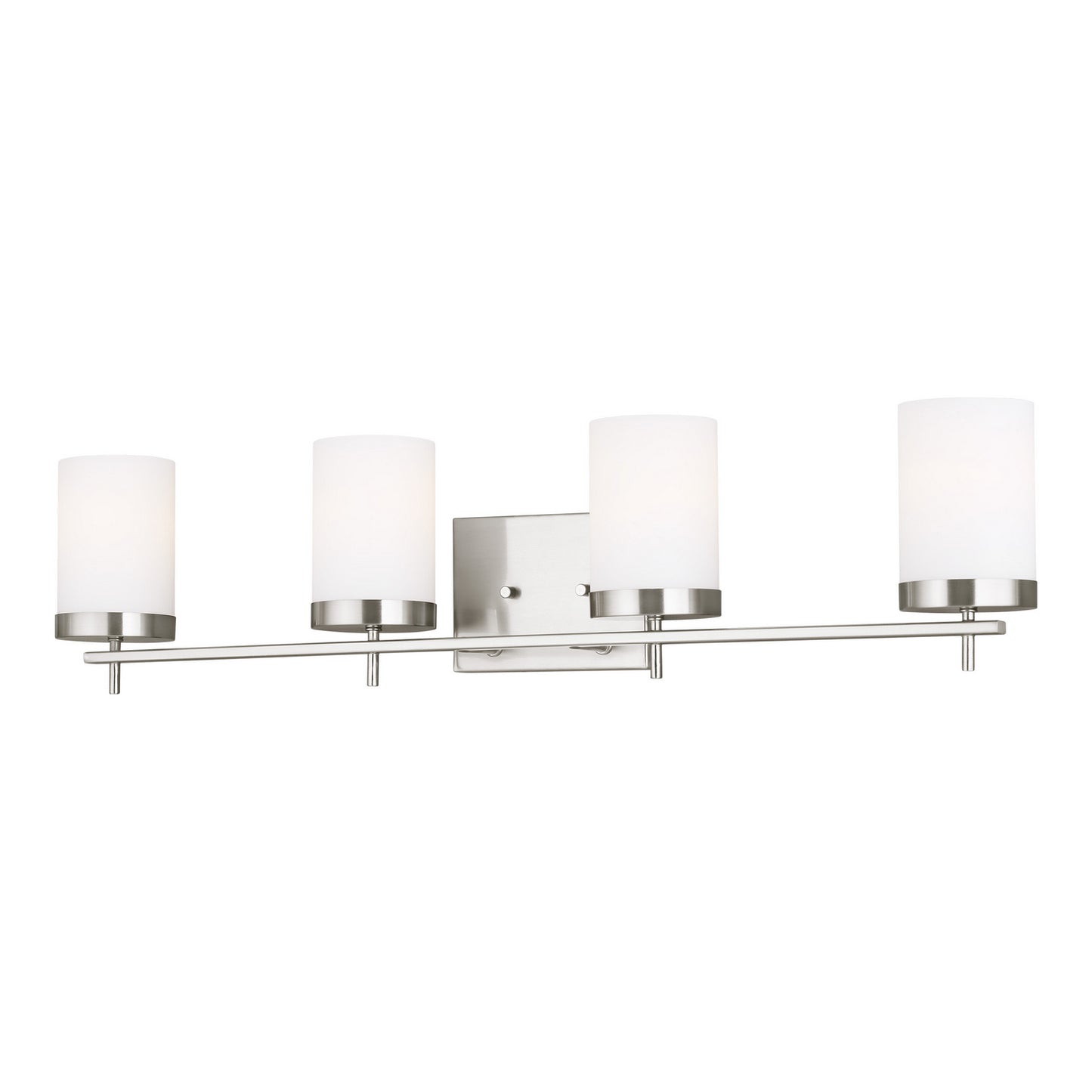 Zire Four Light Wall / Bath in Brushed Nickel