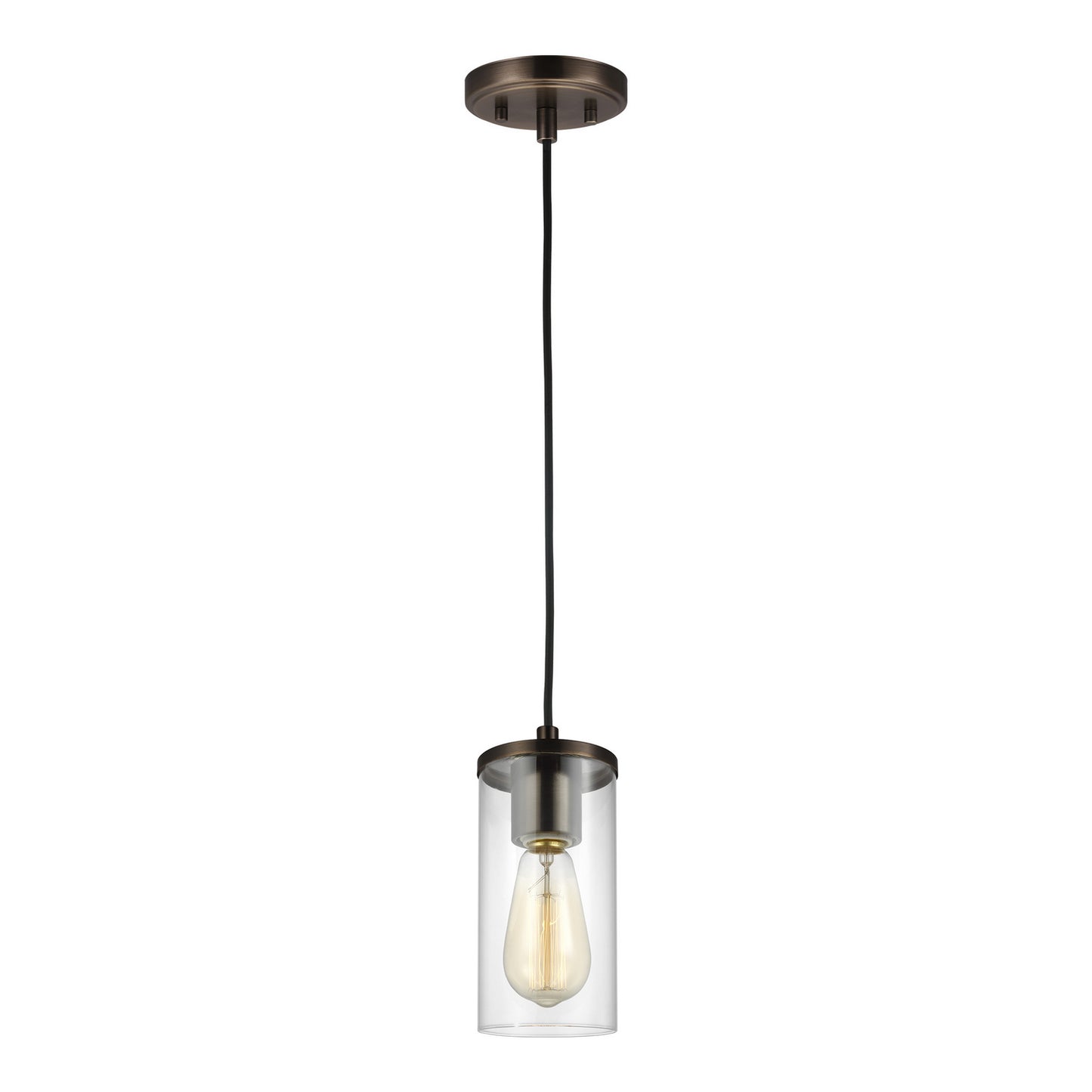 Zire One Light Mini-Pendant in Brushed Oil Rubbed Bronze