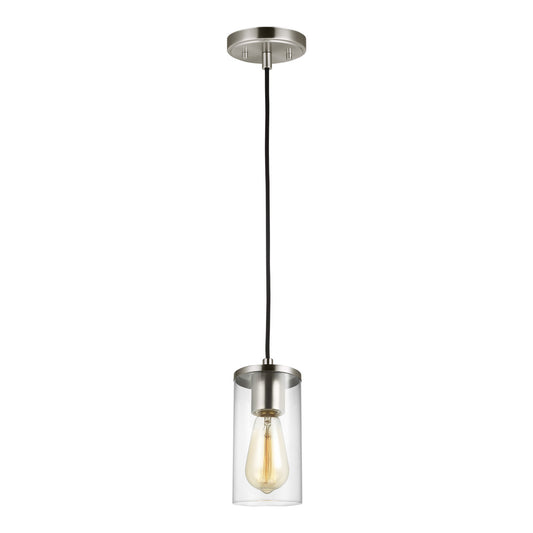 Zire One Light Mini-Pendant in Brushed Nickel