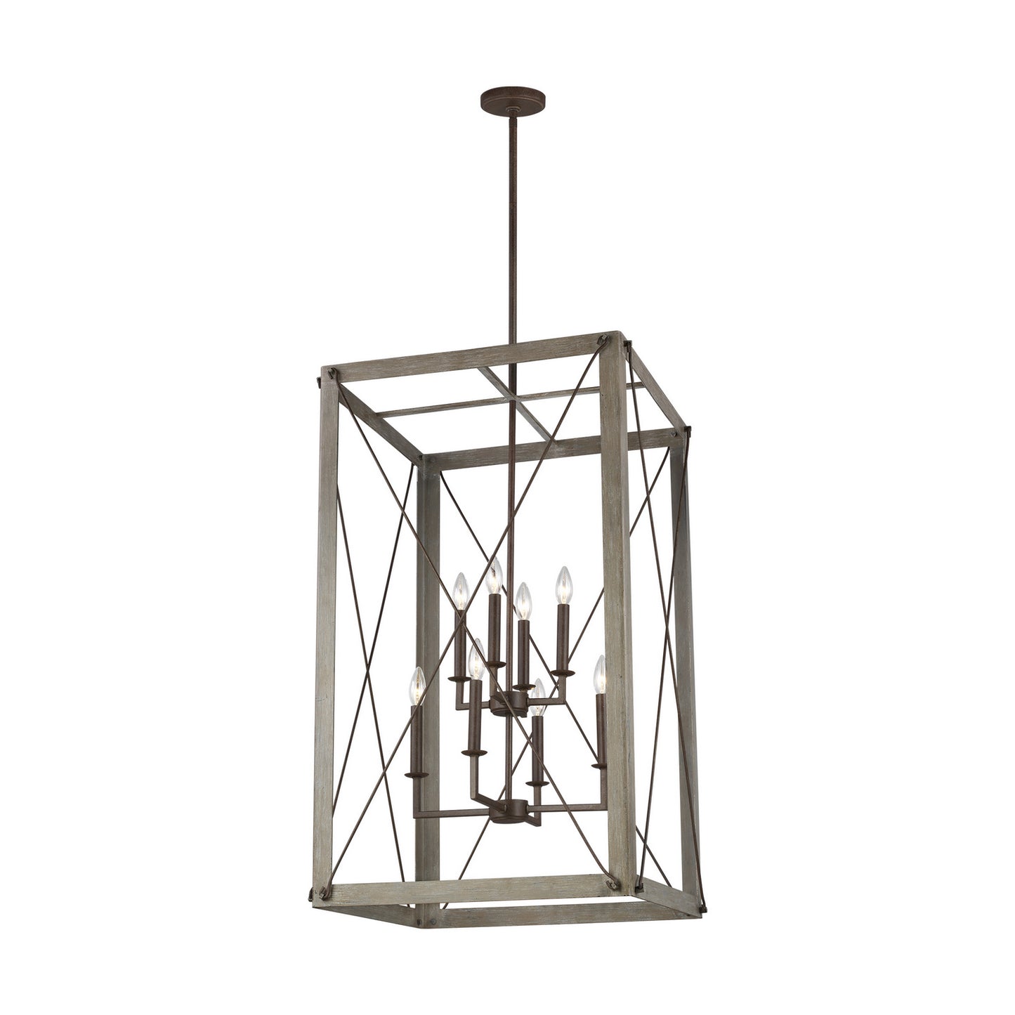 Thornwood Eight Light Hall / Foyer in Washed Pine