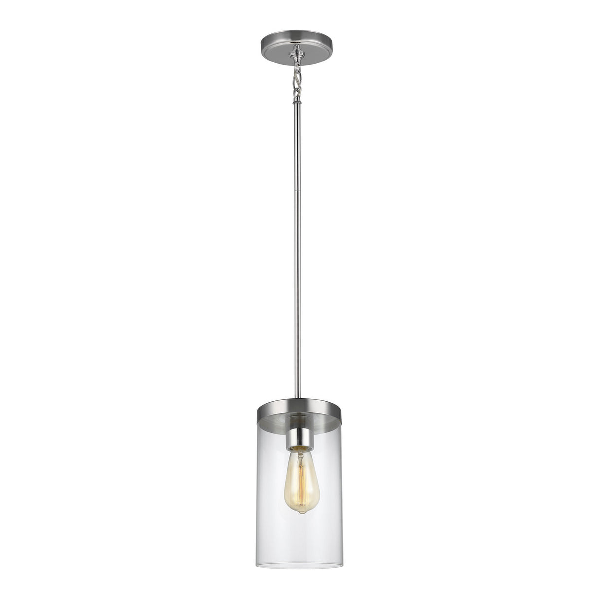 Zire One Light Pendant in Chrome
