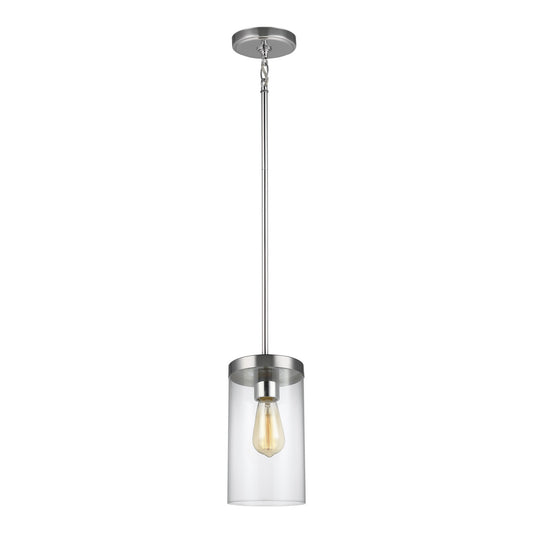 Zire One Light Pendant in Chrome