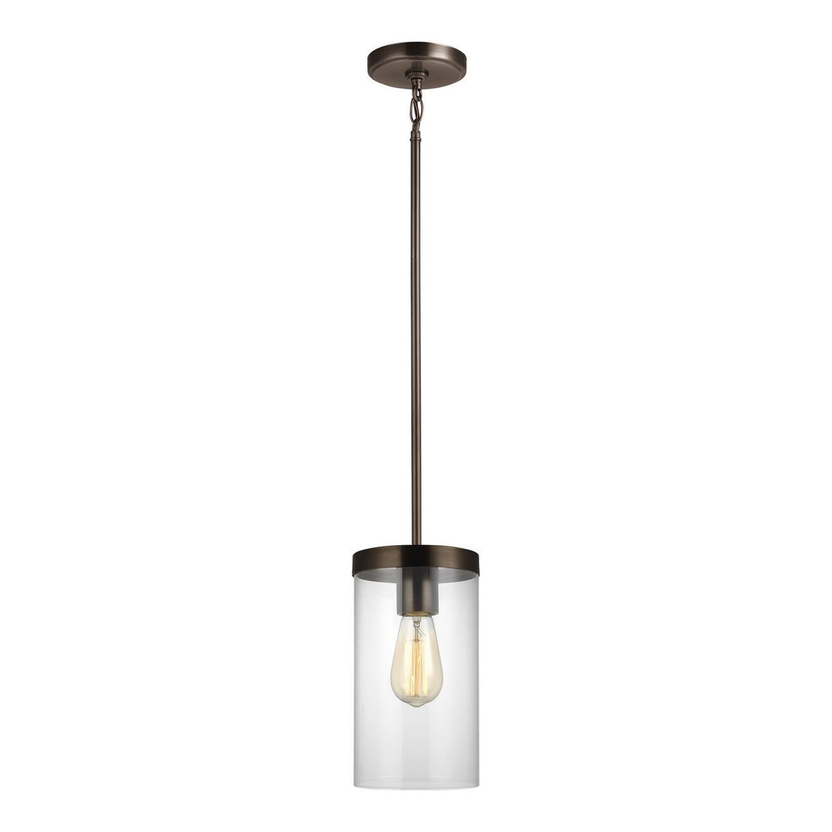 Zire One Light Pendant in Brushed Oil Rubbed Bronze