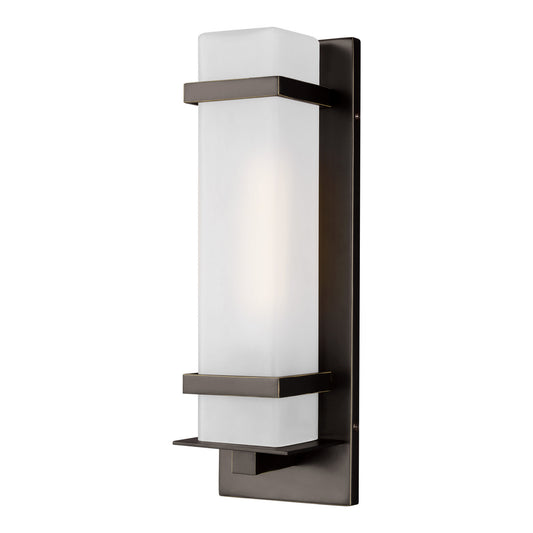 Generation Lighting - 8520701EN3-71 - One Light Outdoor Wall Lantern - Alban - Antique Bronze