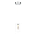 George Kovacs - P20-077-L - LED Mini Pendant - Funnel Cloud - Chrome